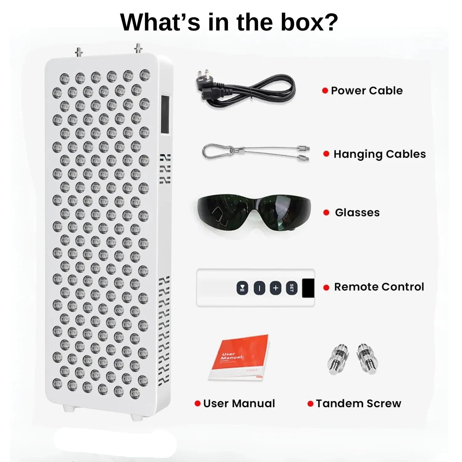 Red Light Therapy Panel