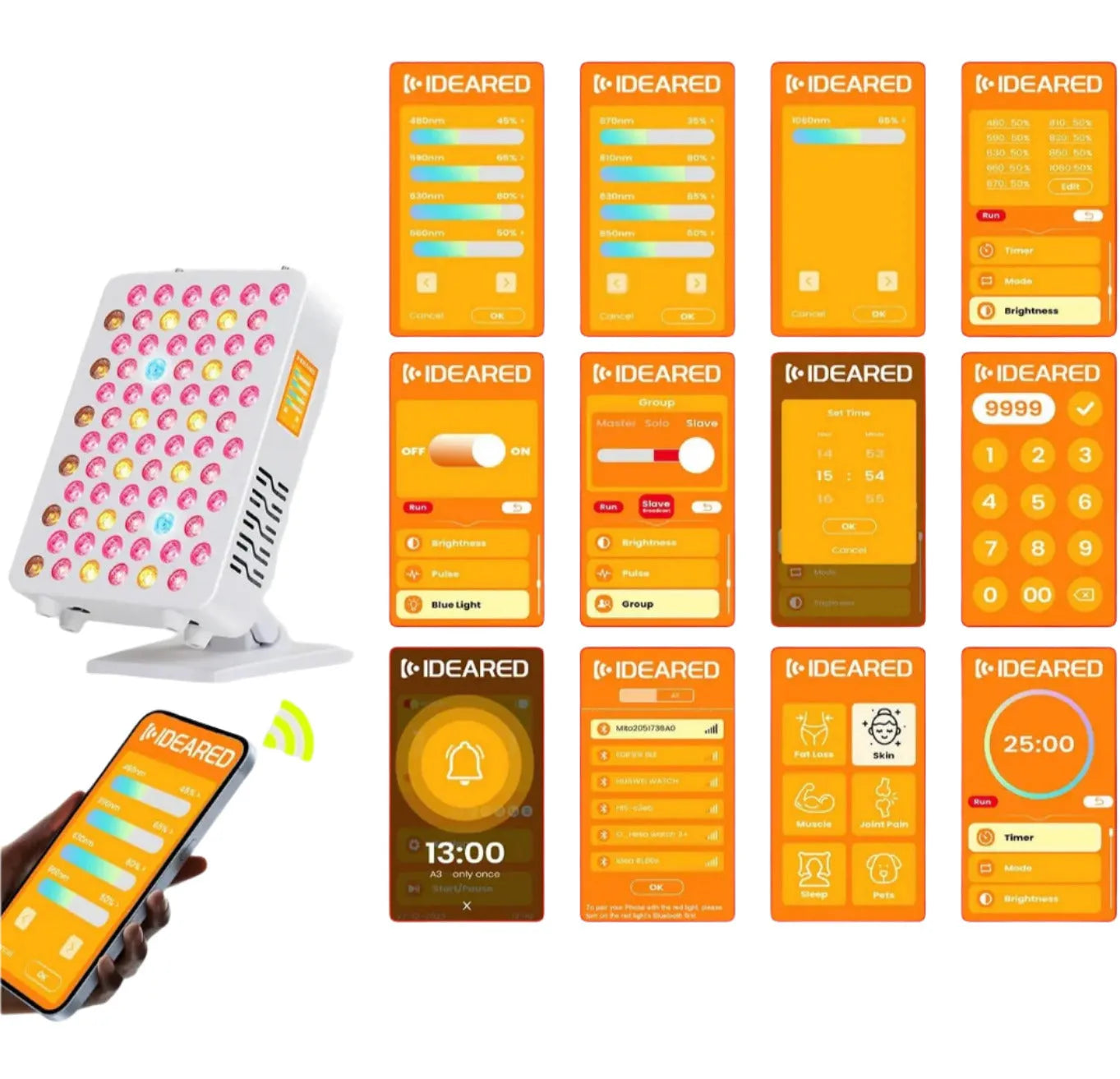 RLPRO R+ | NIR+ Full Spectrum Red Light Therapy Panels