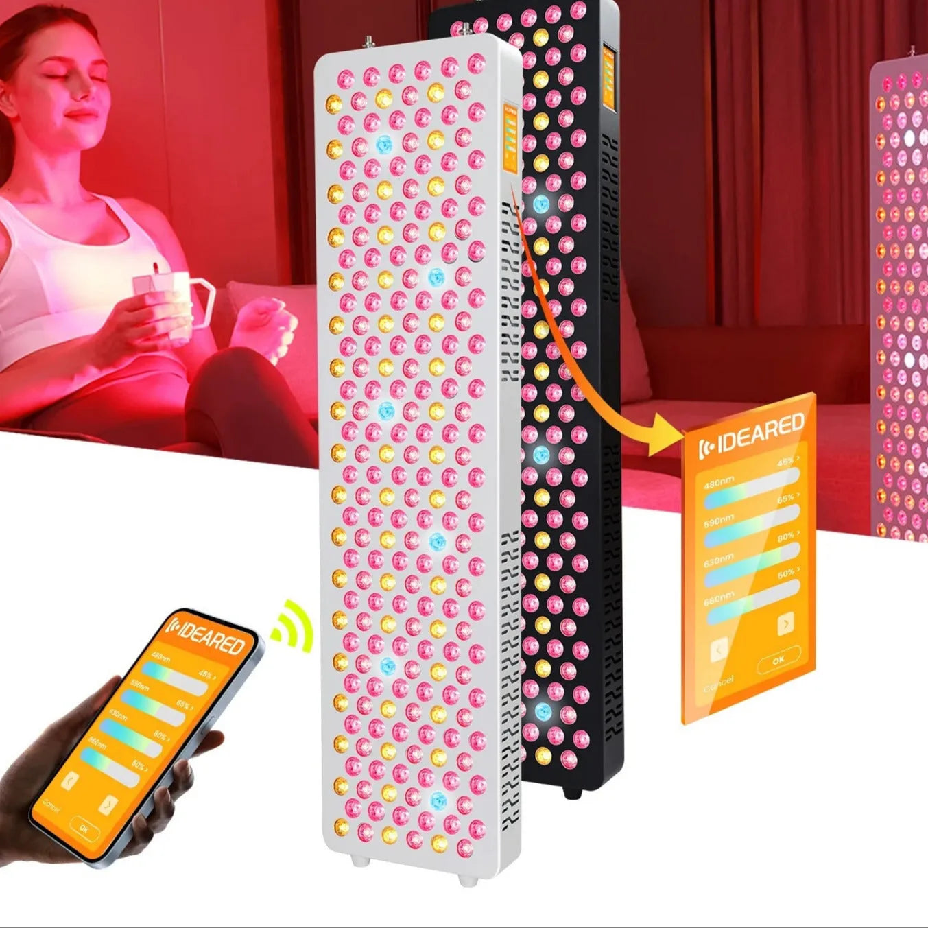 RLPRO R+ | NIR+ Full Spectrum Red Light Therapy Panels