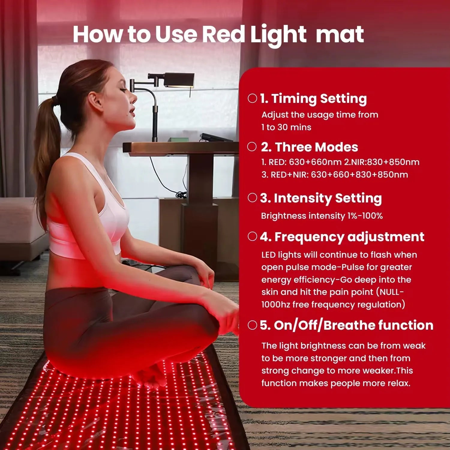 Red Light Therapy Mats